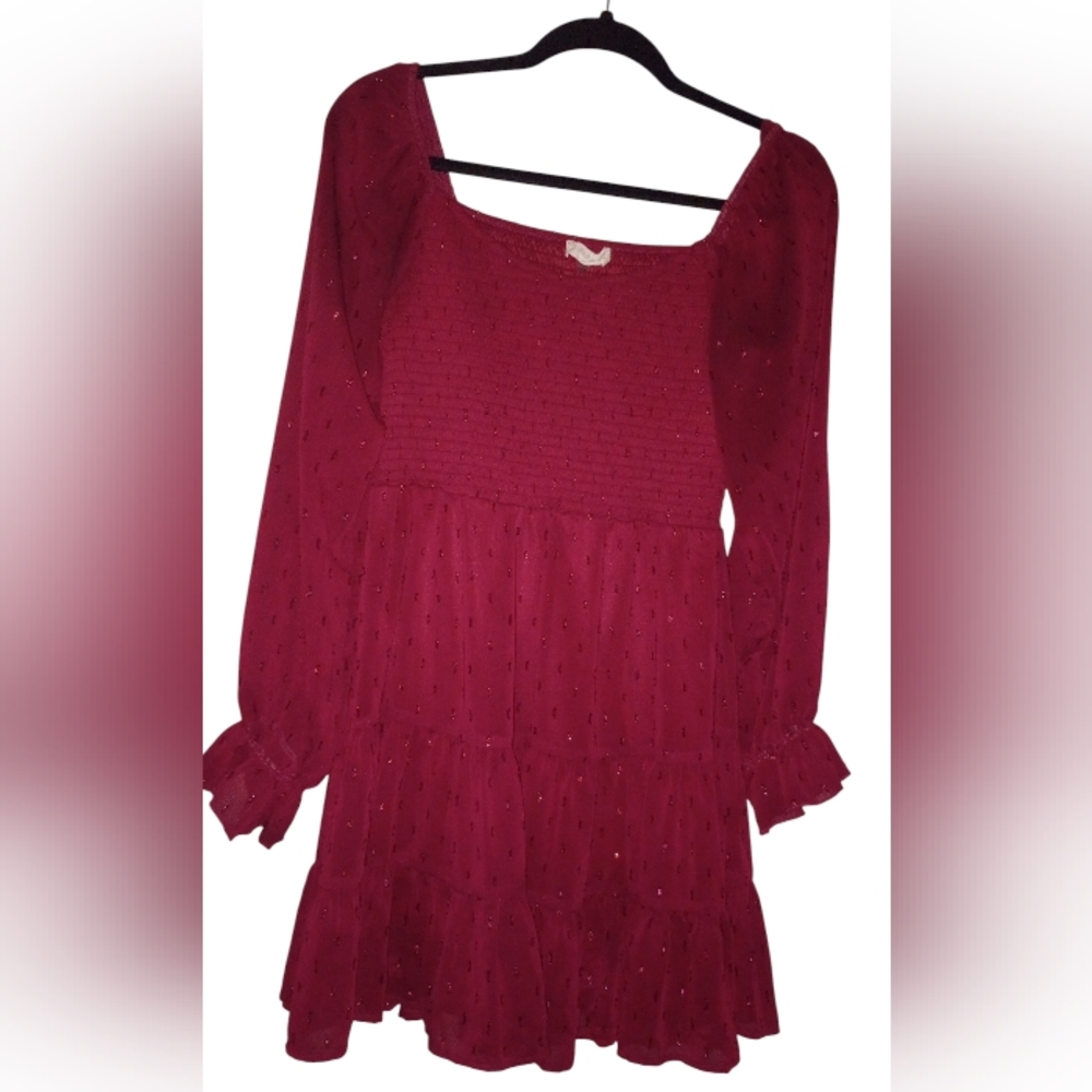 Altar'd State Red Mini Dress